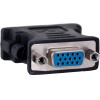 Lanberg cable gender changer DVI-I VGA (D-Sub) Black - (AD-0012-BK)