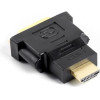 Lanberg cable gender changer HDMI DVI-D (F) (24 + 5) Black - (AD-0014-BK)