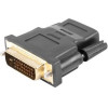 Lanberg cable gender changer HDMI DVI-D Black - (AD-0010-BK)
