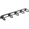 Lanberg CABLE ORGANISER 19'' (1U, TYPE B, BLACK) - (AK-1205-B)