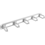 Lanberg CABLE ORGANISER 19'' (1U, TYPE B, Gray) - (AK-1205-S)