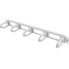 Lanberg CABLE ORGANISER 19'' (1U, TYPE B, Gray) - (AK-1205-S)