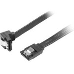 Lanberg CABLE SATA DATA III (6GB/S) 50CM 90'' - (CA-SASA-13CU-0050-BK)