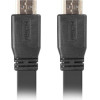 Lanberg HDMI cable 1 m HDMI Type A (Standard) Black - (CA-HDMI-21CU-0010-BK)