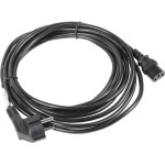 Lanberg power cable Black 10 m C13 coupler CEE7/7 - (CA-C13C-11CC-0100-BK)