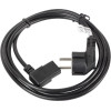 Lanberg power cable Black 2 m C13 coupler CEE7/7 - (CA-C13C-12CC-0018-BK)