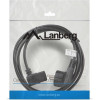 Lanberg power cable Black 2 m C13 coupler CEE7/7 - (CA-C13C-12CC-0018-BK)