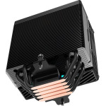 TACENS Mars Gaming MCPUX5ARGB computer cooling system Processor Air cooler 12 cm Black 1 pc(s) - (TACMARS-MCPUX5ARGB)