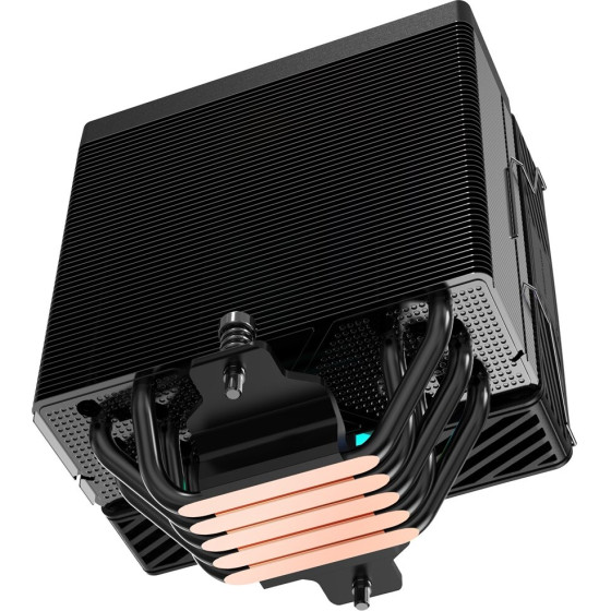TACENS Mars Gaming MCPUX5ARGB computer cooling system Processor Air cooler 12 cm Black 1 pc(s) - (TACMARS-MCPUX5ARGB)