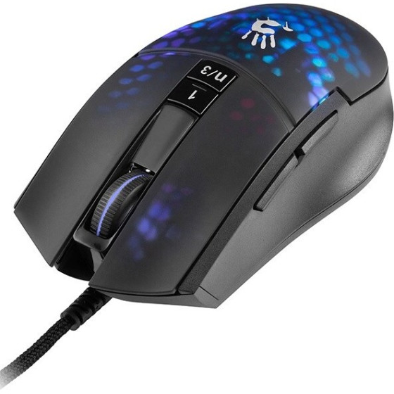 A4Tech BLOODY L65 MAX RGB Honeycomb (Activated) mouse USB Type-A Optical 12 000 DPI - (A4TMYS47113)
