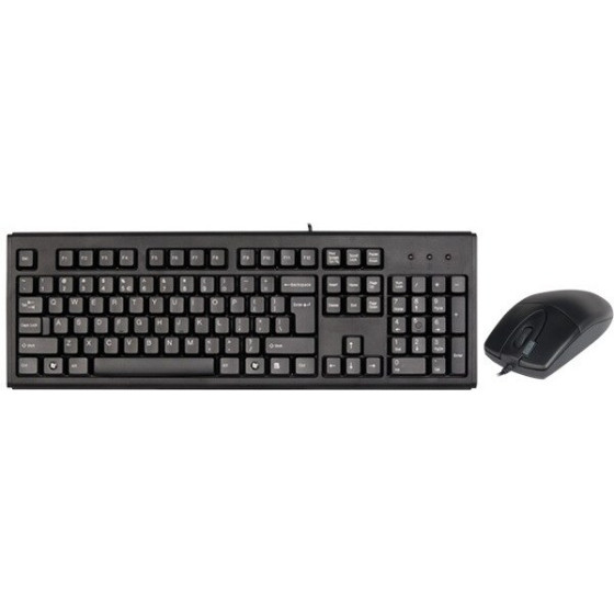 A4Tech KM-720620D keyboard USB QWERTY English Black - (A4TKLA43774)