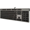 A4Tech KV-300H keyboard USB QWERTY Black, Grey - (A4TKLA39976)
