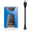 ADATA HD650 external hard drive 1000 GB Blue - (AHD650-1TU31-CBL)