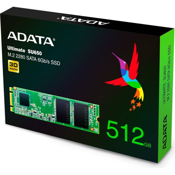 ADATA Ultimate SU650 M.2 512 GB Serial ATA III 3D NAND - (ASU650NS38-512GT-C)