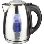 Adler AD 1223 electric kettle 1.7 L Black,Stainless steel 2200 W - (AD1223)