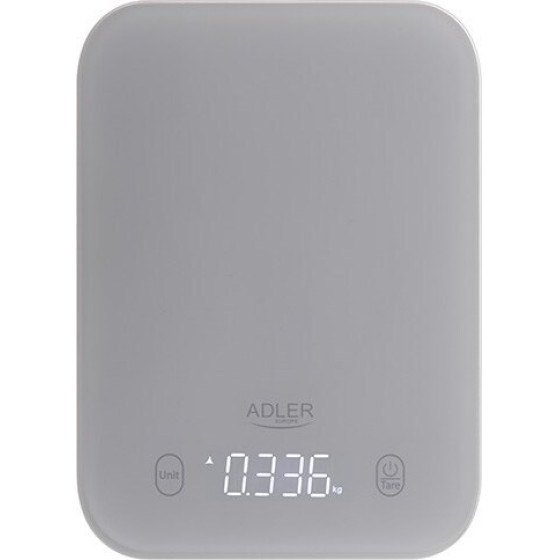 Adler AD 3181 grey kitchen scale - (AD 3181g)