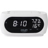 Adler Alarm clock AD 1186 white - (AD 1186w)