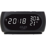 Adler alarm clock Digital alarm clock Black - (AD 1186)