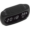 Adler alarm clock Digital alarm clock Black - (AD 1186)