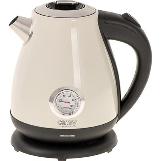 Adler CAMRY CR 1344c cream electric kettle - (AD 1344c)