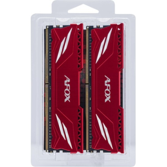 AFOX GAMING DDR4 2X16GB 3200MHZ CL16 XMP2 RED - (AFLD432PH1CAD)