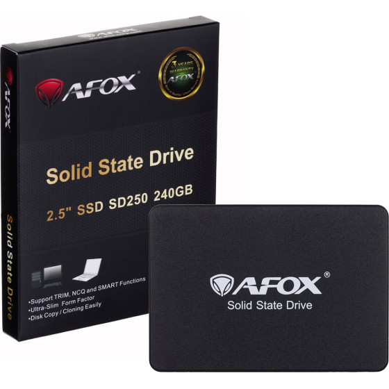 AFOX SSD 240GB TLC 555 MB/S - (SD250-240GN)
