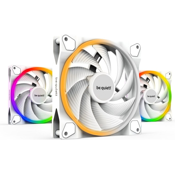 Be Quiet ! Light Wings White | 140mm PWM high-speed Triple-Pack Computer case Fan 14 cm 3 pc(s) - (BL103)