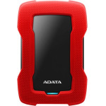 Adata HD330 External Hard Drive 1000 Gb Red - (AHD330-1TU31-CRD)