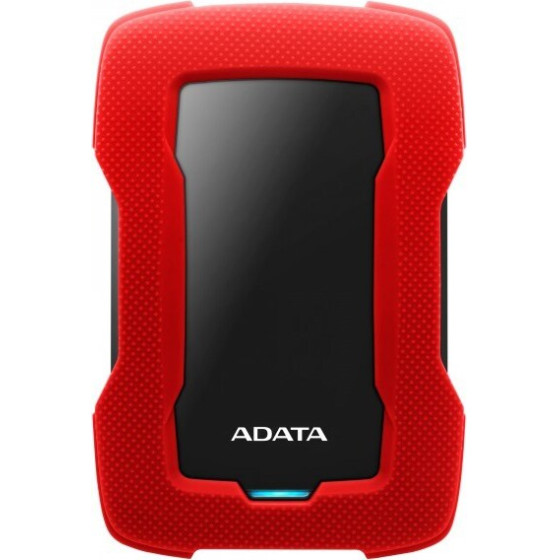 Adata HD330 External Hard Drive 1000 Gb Red - (AHD330-1TU31-CRD)