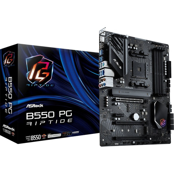 Asrock AMD B550 Socket AM4 ATX - (B550 PG RIPTIDE)
