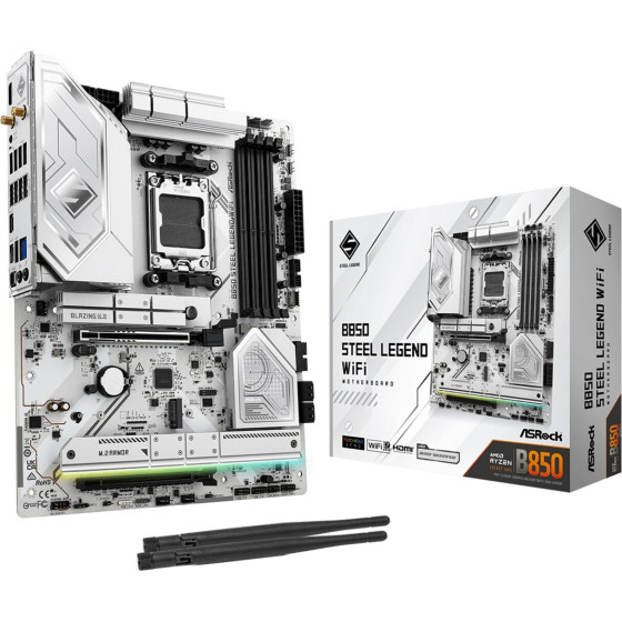 Asrock AMD B850 Socket AM5 ATX - (B850 STEEL LEGEND WIFI)