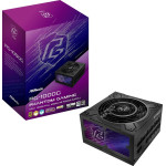 Asrock Phantom Gaming PG-1000G power supply unit 750 W 20+4 pin ATX ATX Black - (90-UXP100-GFEAAB)