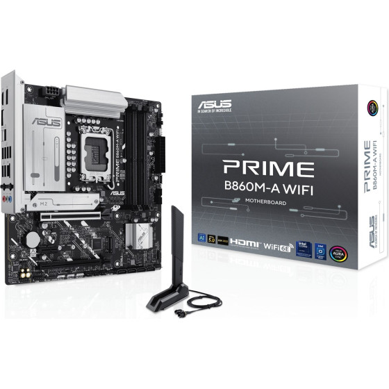 ASUS PRIME B860M-A WIFI Intel B860 LGA 1851 (Socket V1) micro ATX - (90MB1JY0-M0EAY0)
