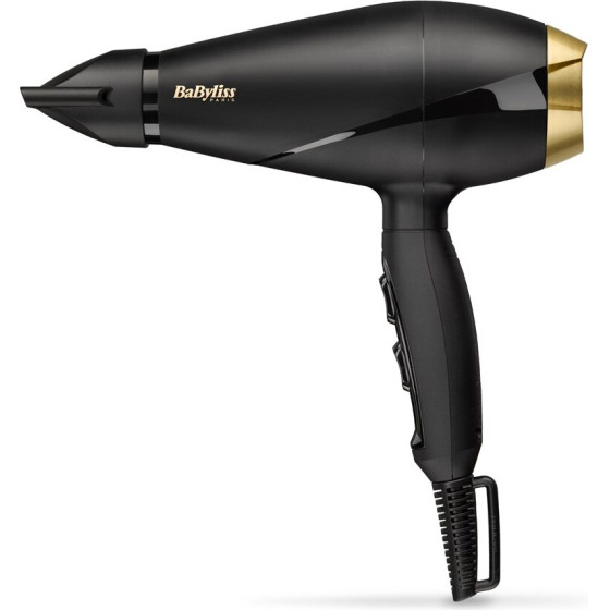 Babyliss hair dryer 2000 W Black, Gold - (6704E)