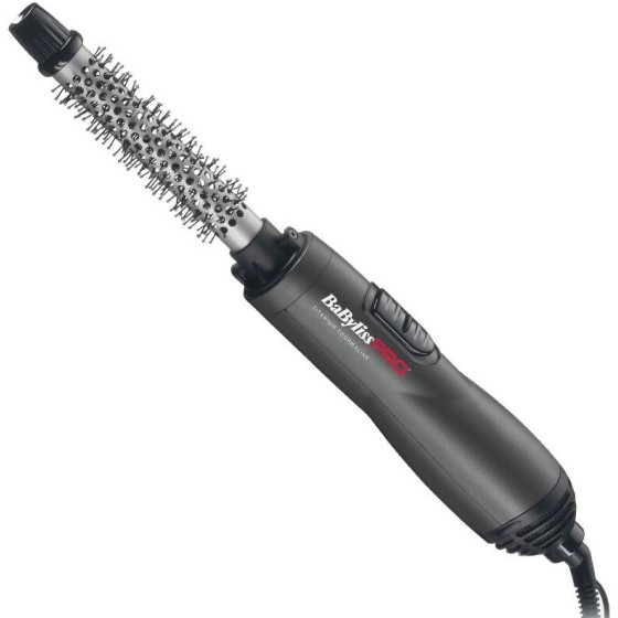 Babyliss hair styling tool Hot air brush Warm Black, Stainless steel 700 W 2.7 m - (BAB2675TTE)