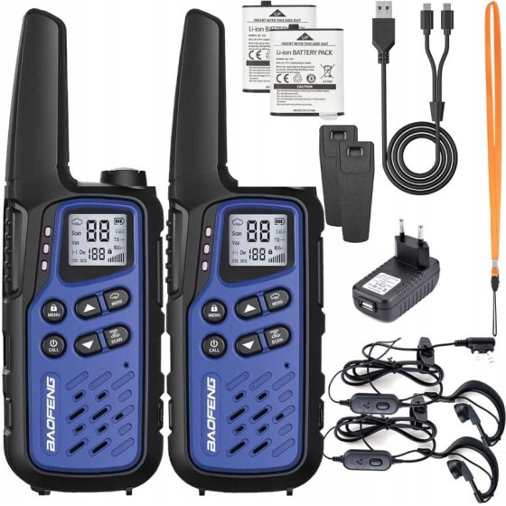 BAOFENG BF-T25E Dark Blue walkie-talkie 2pcs