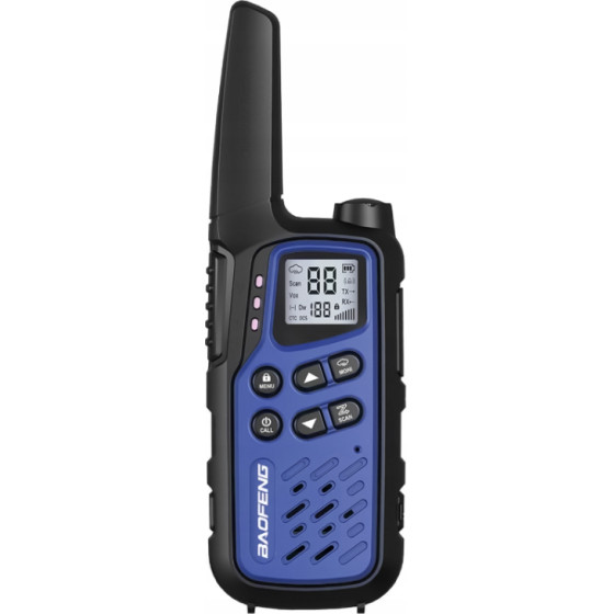 BAOFENG Walkie-Talkie BF-T25E Blue - (5904921481908)