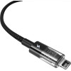 Baseus Gem USB to IP 2.4A fast charging cable 1 m Black - (P10373003111-00)