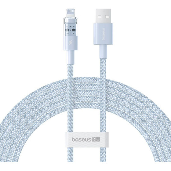 Baseus Gem USB to IP 2.4A fast charging cable 2 m Blue - (P10373003311-01)