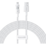Baseus Gem USB to IP 2.4A fast charging cable 2 m White - (P10373003211-01)