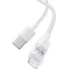 Baseus Gem USB to IP 2.4A fast charging cable 2 m White - (P10373003211-01)