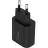 Belkin Smartphone Black AC Fast charging Indoor - (WCA004VFBK)