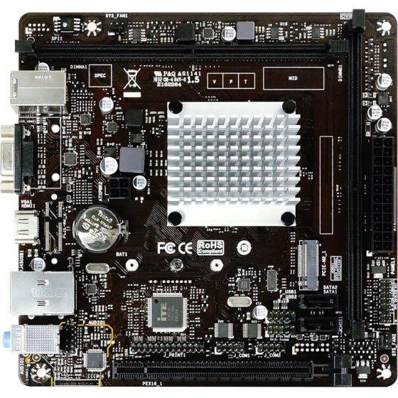 Biostar motherboard mini ITX - (J4125NHU)