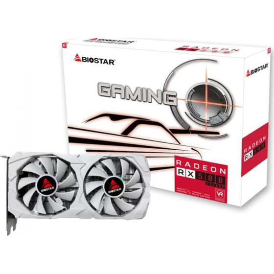 Biostar Radeon RX 580 8GB White D5 - (VA5825RQ82)