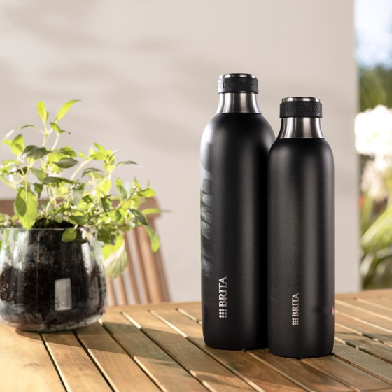 BRITA sodaTRIO bottle (0.65 l; black) - (1046736)