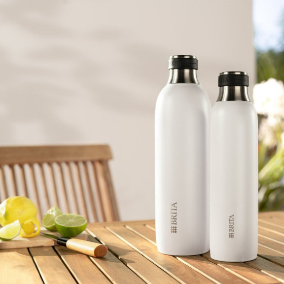 BRITA sodaTRIO bottle (0.65 l; white) - (1046738)