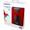 ADATA DashDrive Durable HD650 external hard drive 1000 GB Red - (AHD650-1TU31-CRD)