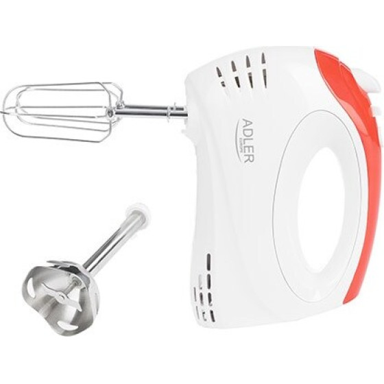 Adler mixer Hand mixer Red,White - (AD 4212)