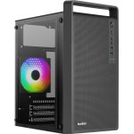 Aerocool Case PGS CS-109-G-BK-v1 FRGB Black - (AEROPGSCS-109G-BK-V1)