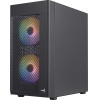Aerocool HEXFORMBKV2 Micro ATX PC Case 3 Fans FRGB Black - (AEROPGS-HEXFORM-GBK2)